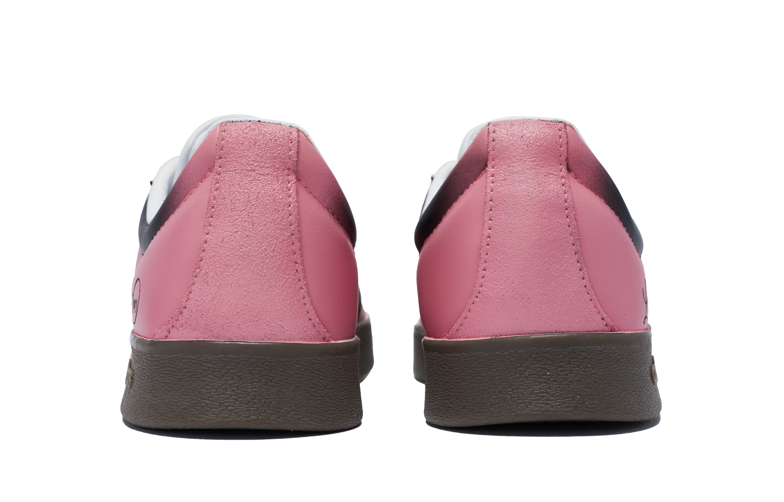 Purchase [Sepatu Kustom] adidas Neo VL Court 'Pink-Hitam-Beige' ID6015(Team80-男女同款热恋桃粉)