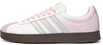 Order 【訂製球鞋】adidas neo Vl Court 粉紅蝶語 琥珀 春夏 芭蕾風 法式 復古 優雅少女 防滑耐磨 低筒 板鞋 男女皆宜 銀白粉