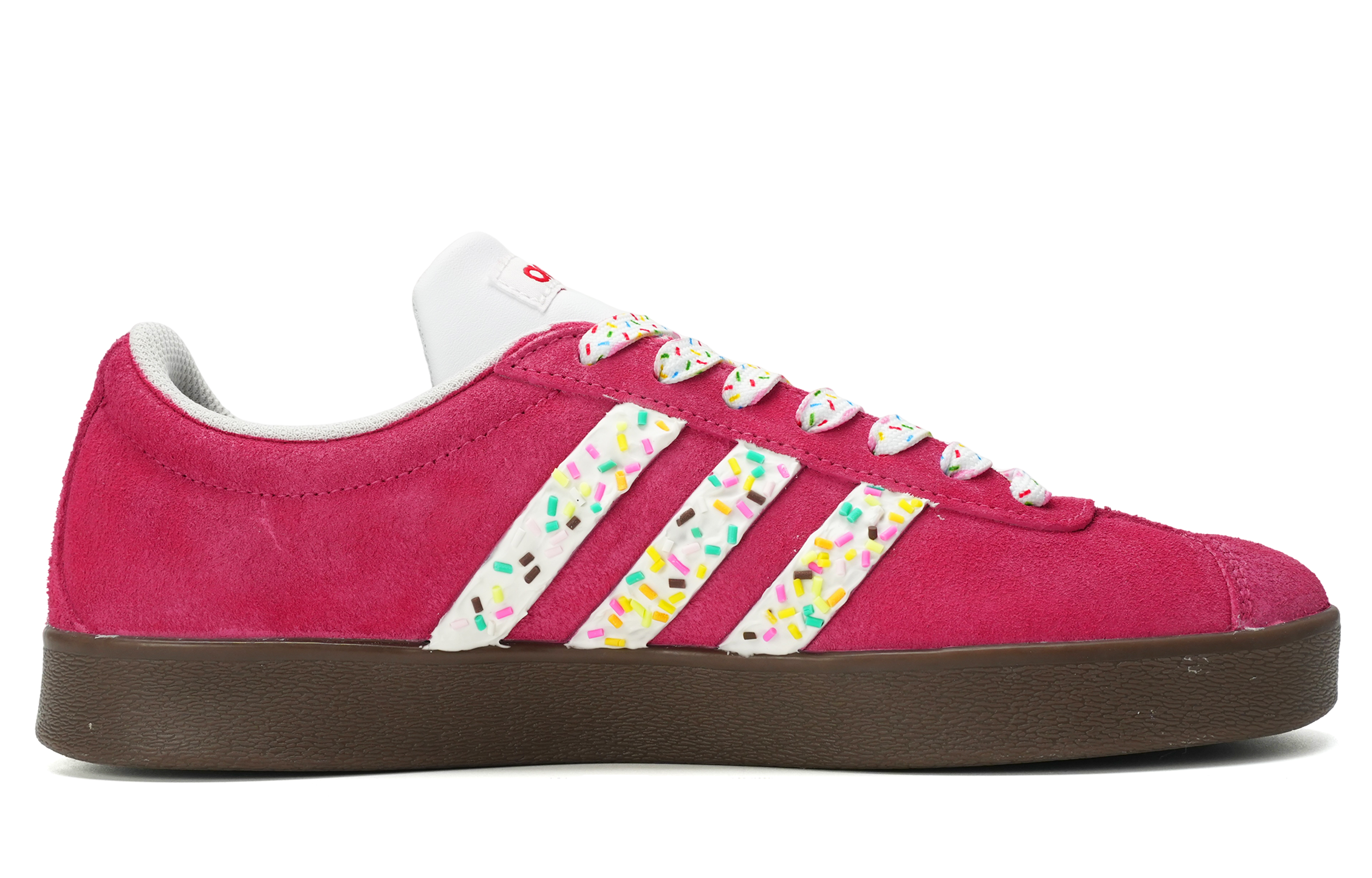 [Custom Shoes] adidas Neo VL Court 'Pink Donut Party' 圖 3