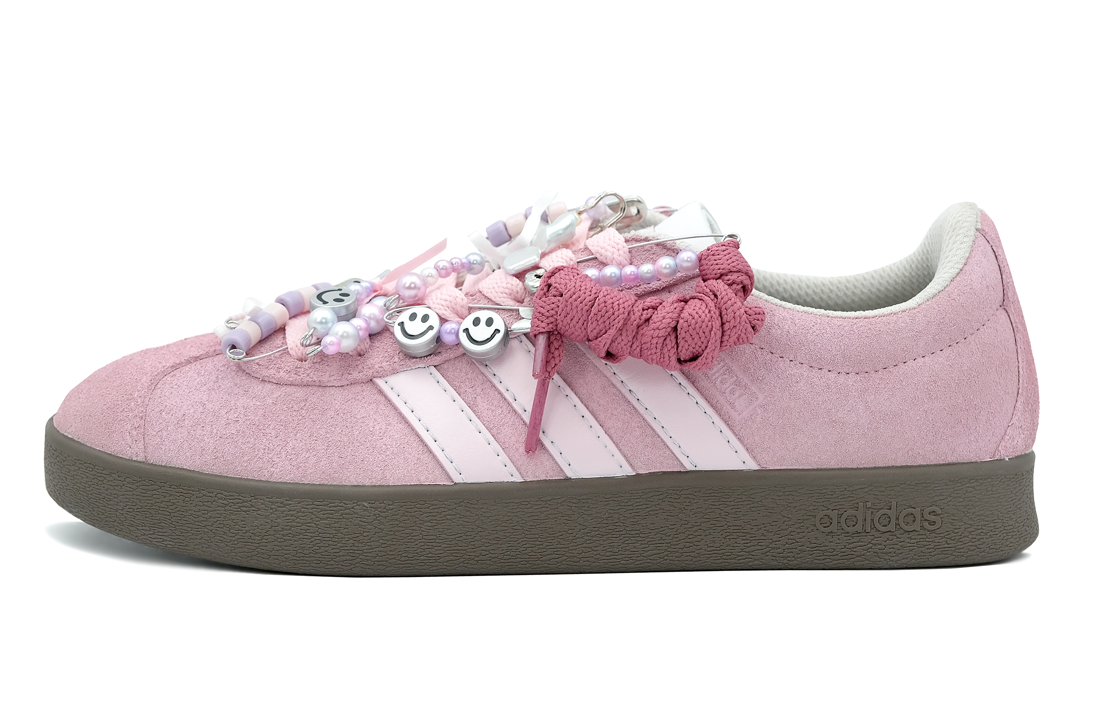[Custom Shoes] adidas Neo VL Court 'Pink Koala Party' 圖 2