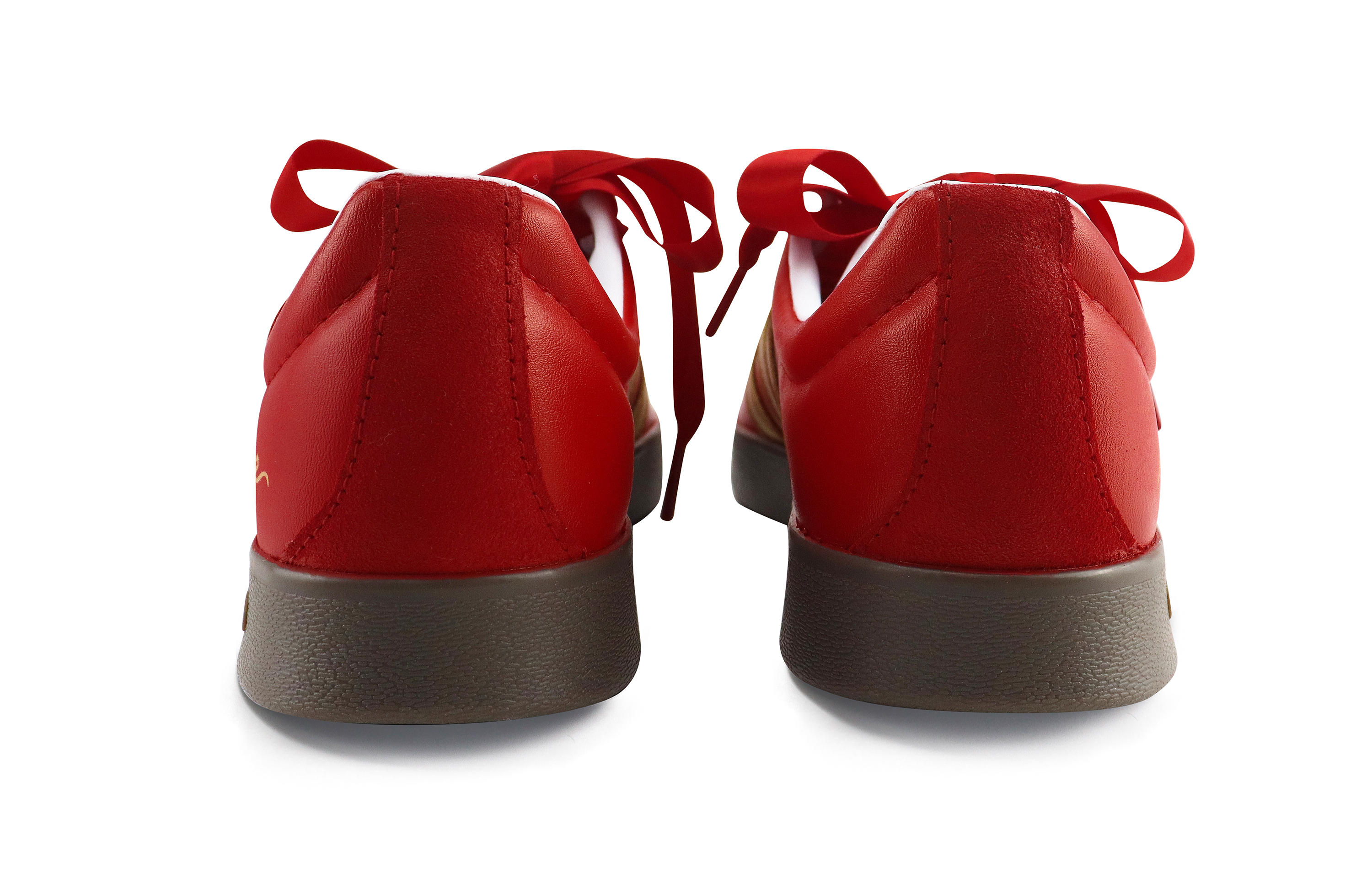 [Custom Shoes] adidas Neo VL Court 'Red Gold Wedding' 圖 6