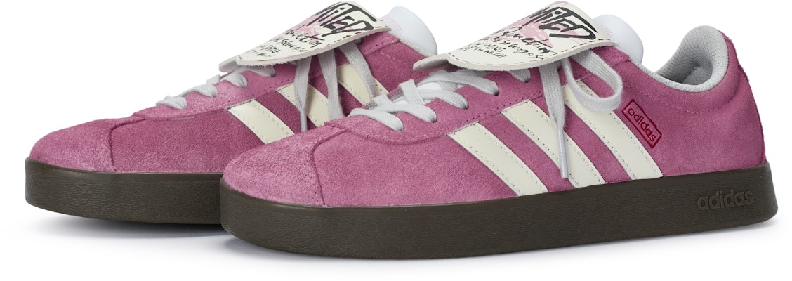 【訂製球鞋】adidas neo Vl Court 811製造 窗下玫瑰 美式甜心 翻蓋 防滑減震耐磨 低筒 板鞋 男女同款 粉米 Shop 【訂製球鞋】adidas neo Vl Court 811製造 窗下玫瑰 美式甜心 翻蓋 防滑減震耐磨 低筒 板鞋 男女同款 粉米