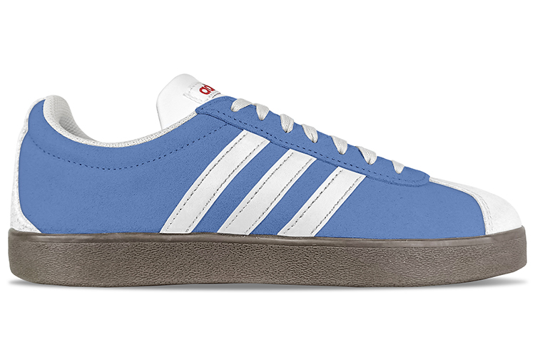 [Custom Shoes] adidas Neo Vl Court 'Sea Salt Milk Blue' 圖 3