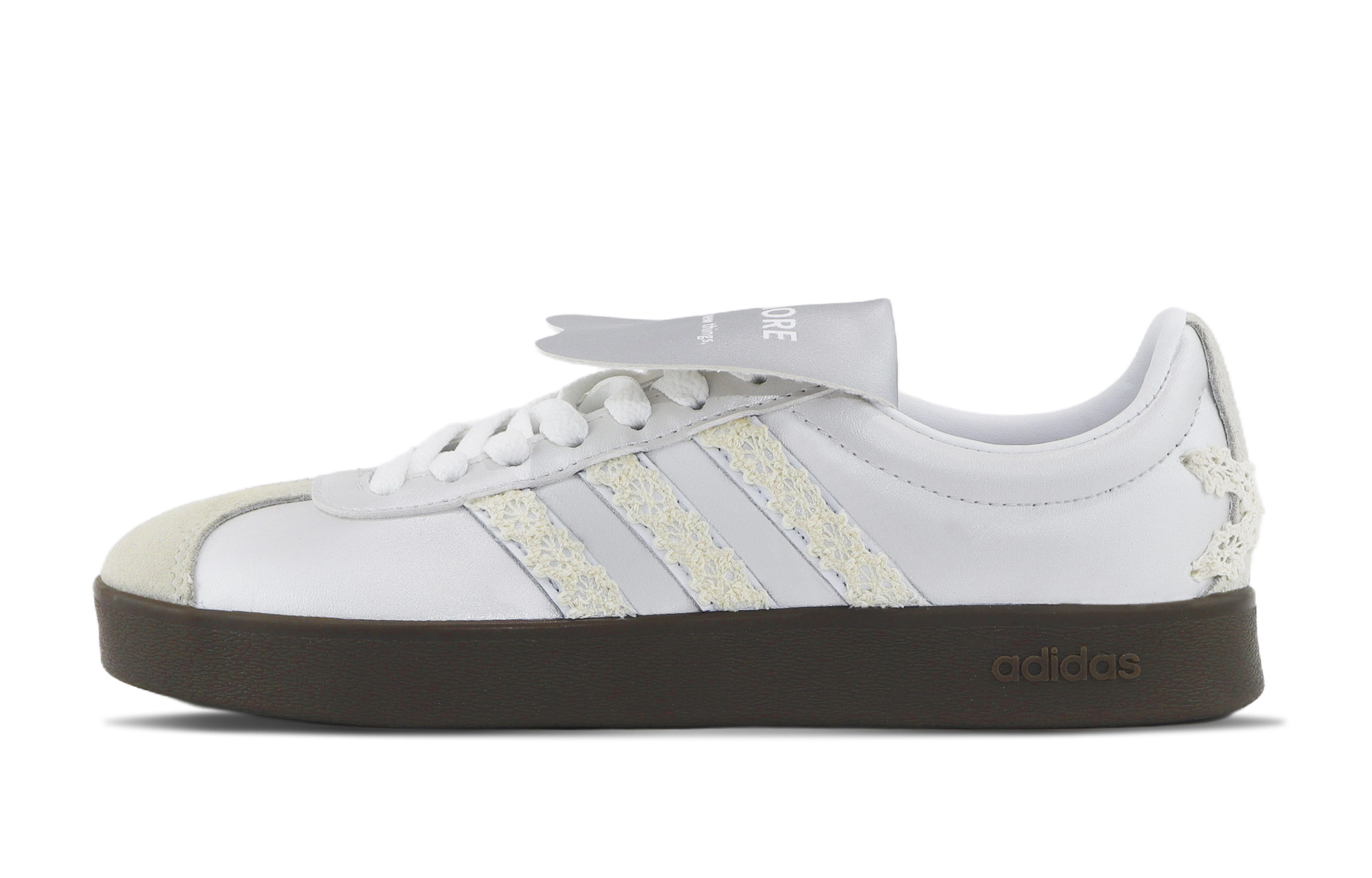 [Custom Shoes] adidas neo VL Court 'Silver Ballet' 圖 2