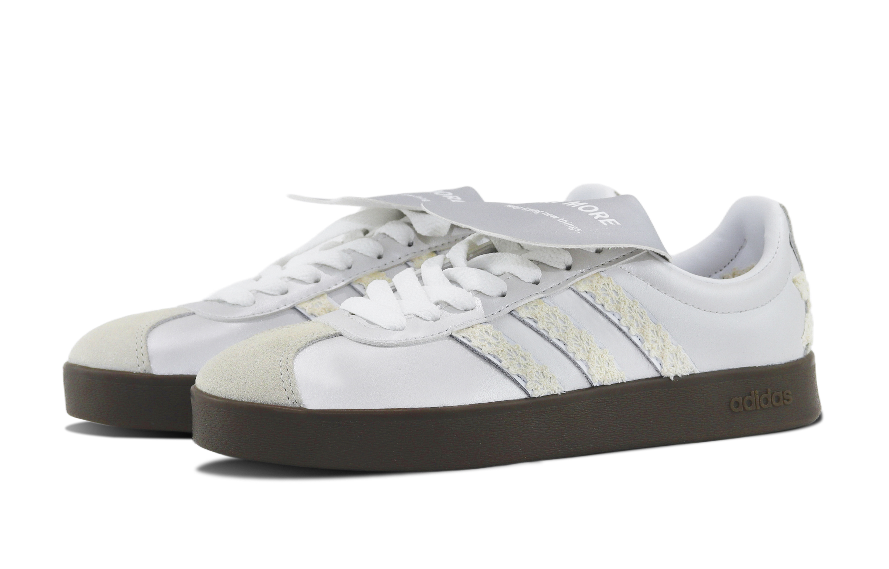 [Custom Shoes] adidas neo VL Court 'Silver Ballet' 圖 4