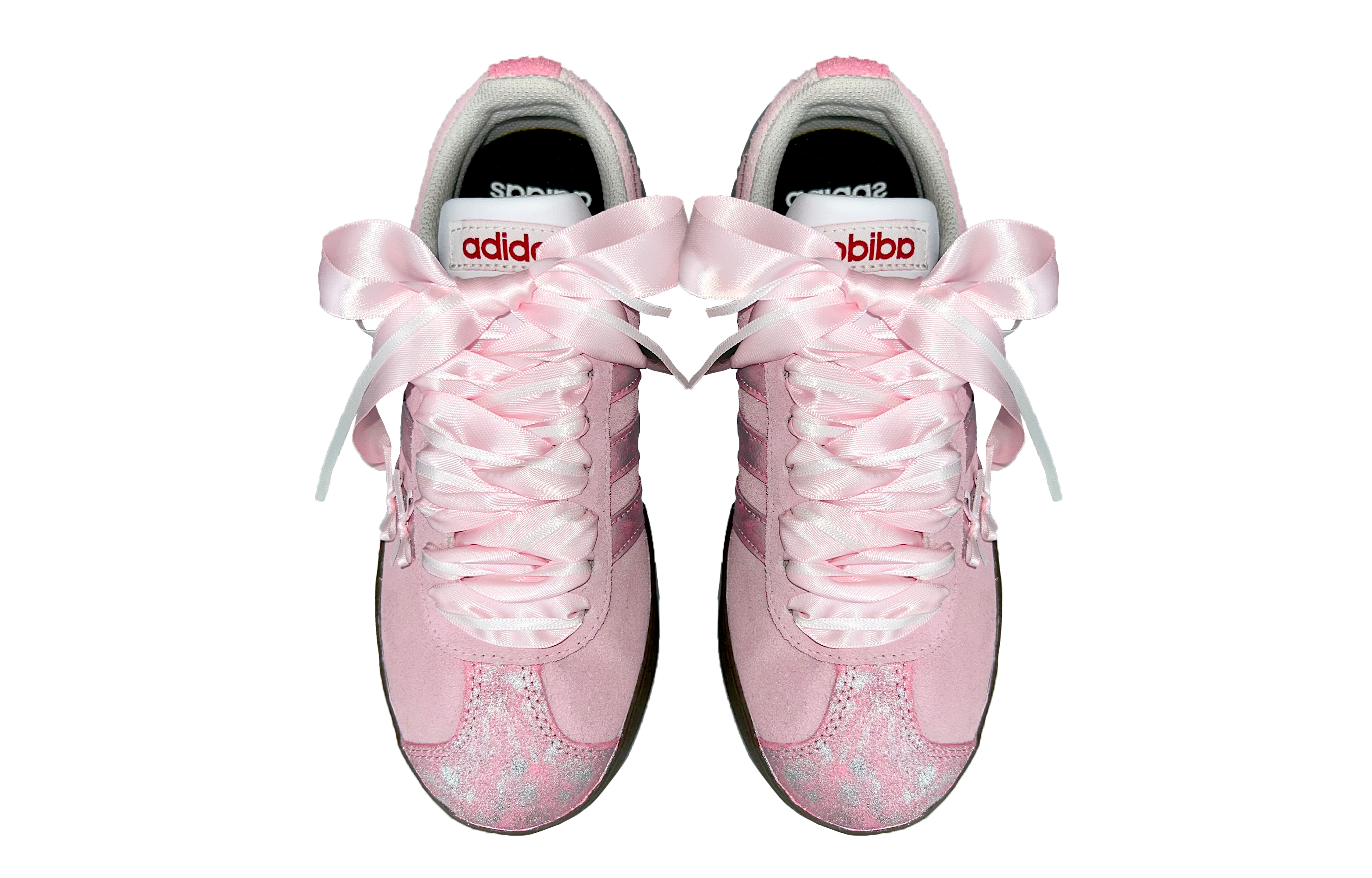 Purchase カスタムシューズ adidas NEO VL Court 桜ピンク HQ1802(Team220-银光芭蕾)