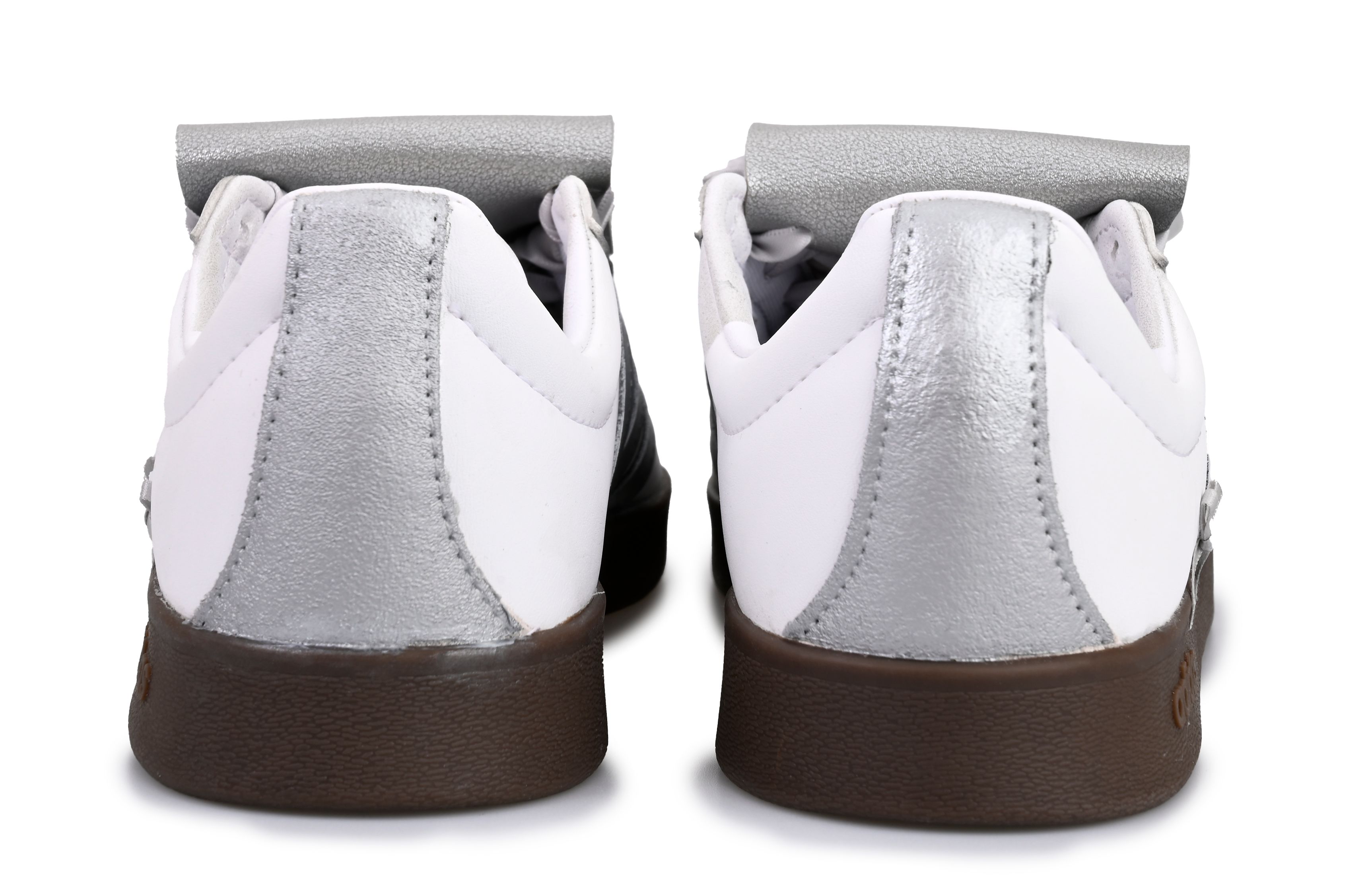 [Custom Shoes] adidas Neo VL Court 'Silver Bow Ballet' 圖 5