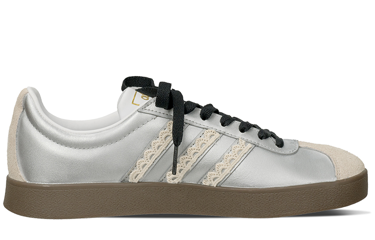 [Custom Shoes] adidas NEO VL Court 'Silver Moon Ballet' 圖 3