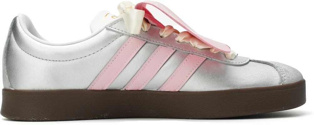 【訂製運動鞋】 adidas neo Vl Court 甜酷銀粉芭蕾 夏日純欲 Y2K復古簡約風 低筒 板鞋 男女同款 銀粉 Lookbook 【訂製運動鞋】 adidas neo Vl Court 甜酷銀粉芭蕾 夏日純欲 Y2K復古簡約風 低筒 板鞋 男女同款 銀粉