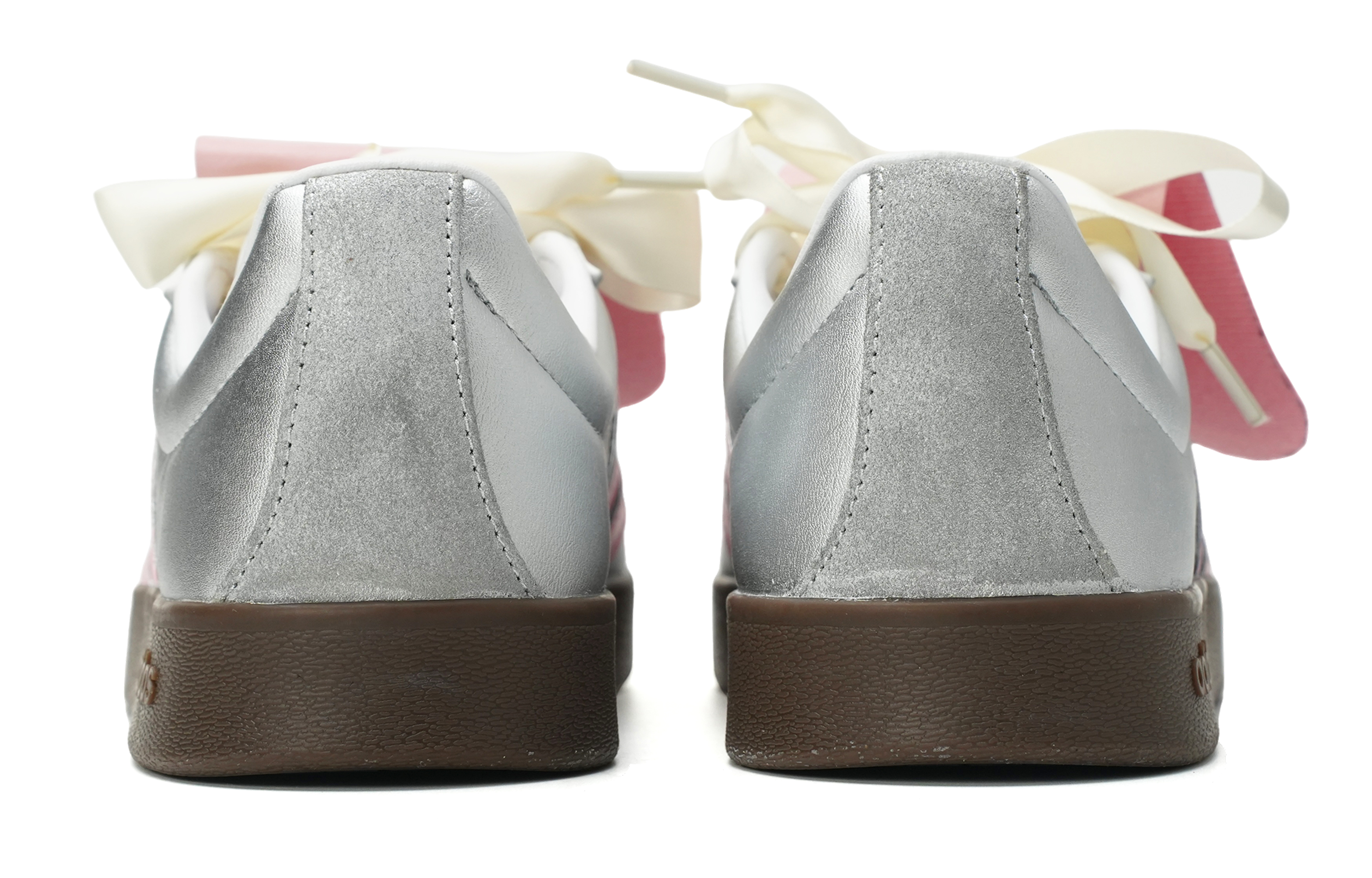 Purchase 【訂製運動鞋】 adidas neo Vl Court 甜酷銀粉芭蕾 夏日純欲 Y2K復古簡約風 低筒 板鞋 男女同款 銀粉