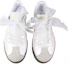 Purchase 【訂製球鞋】adidas neo Vl Court 銀粉 芭蕾少女 絲綢 蝴蝶結 刺繡 搭配輕便 防滑 低筒 滑板鞋 男女同款 銀粉