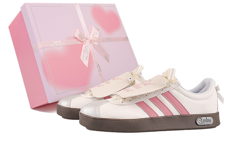 [Custom Shoes] adidas neo VL Court 'Steam Rose Y2K Box'