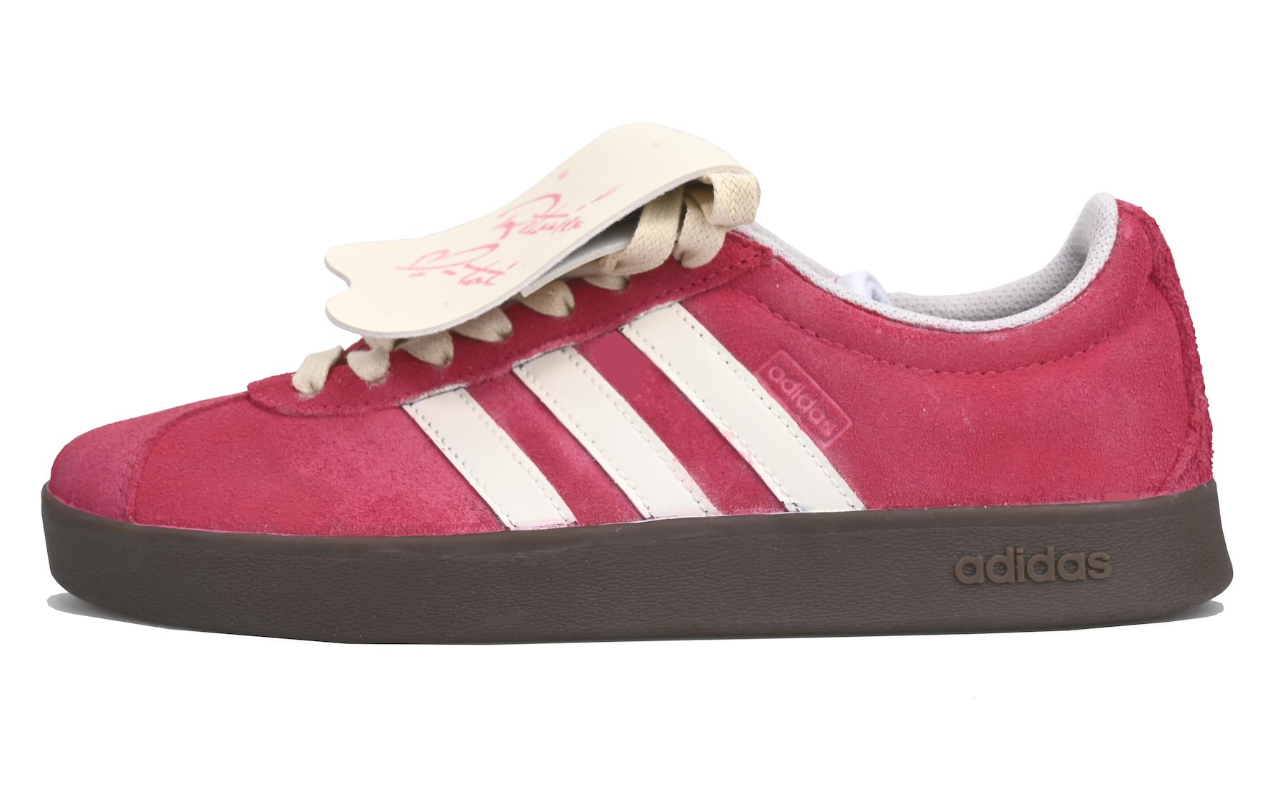 [Custom Shoes] adidas Neo VL Court 'Strawberry Bear Pink'