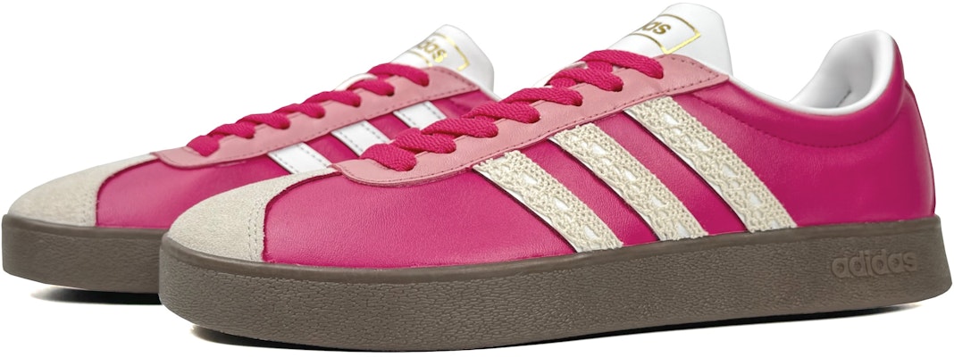 【訂製球鞋】adidas neo Vl Court 草莓熊 簡約百搭 防滑耐磨 低筒 板鞋 男女皆宜 粉白棕 Shop 【訂製球鞋】adidas neo Vl Court 草莓熊 簡約百搭 防滑耐磨 低筒 板鞋 男女皆宜 粉白棕