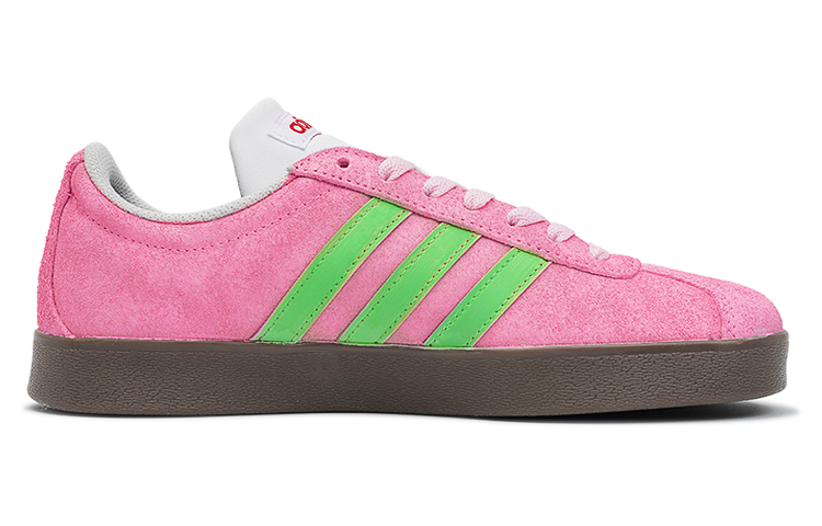 [Custom Shoes] adidas neo VL Court 'Strawberry Pink-Green' 圖 3