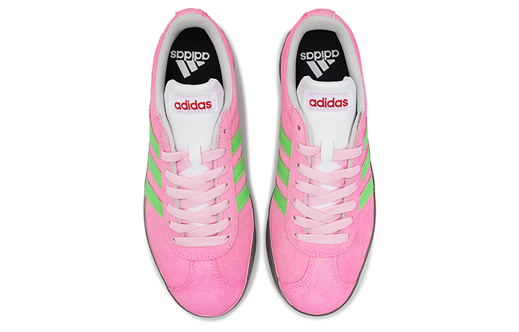 [Custom Shoes] adidas neo VL Court 'Strawberry Pink-Green' 圖 5