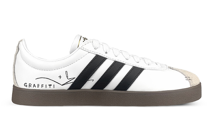 [Custom Shoes] adidas NEO VL Court 'Street Graffiti' 圖 2