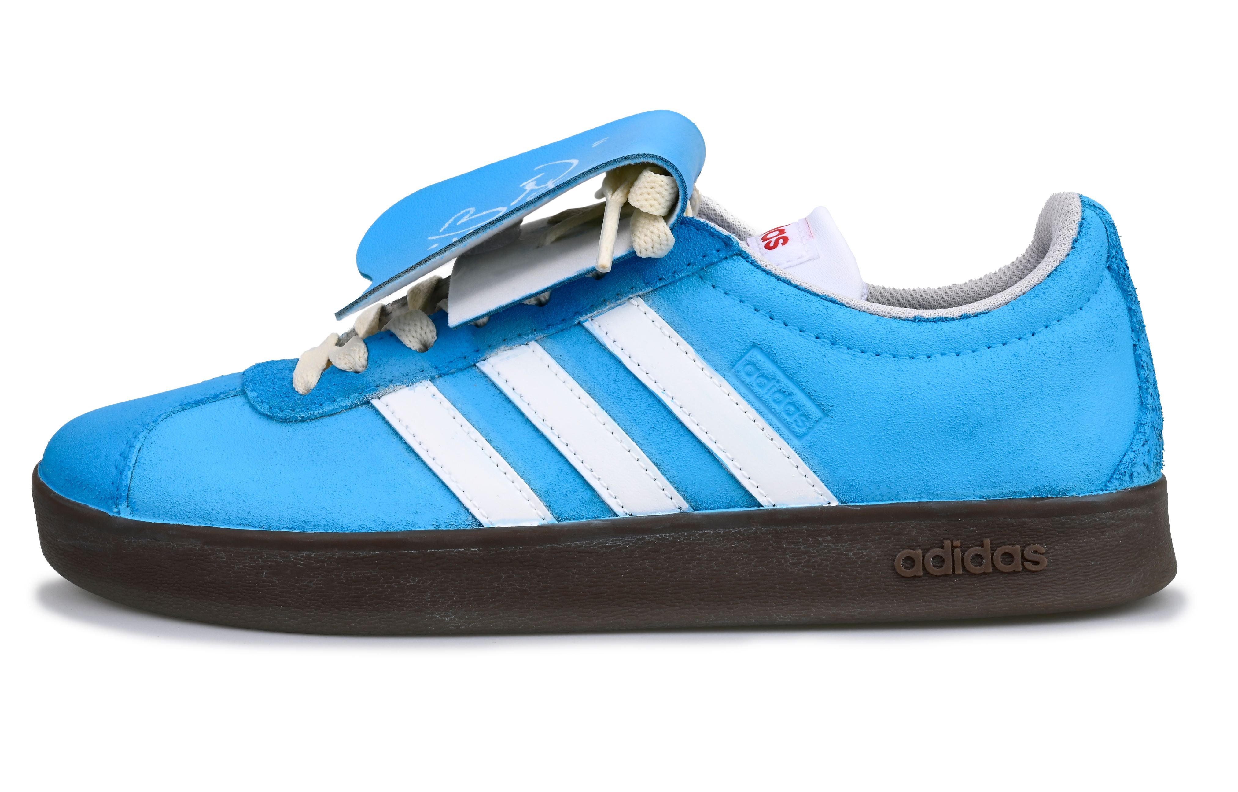 [Custom Shoes] adidas neo VL Court 'Summer Wave Blue'