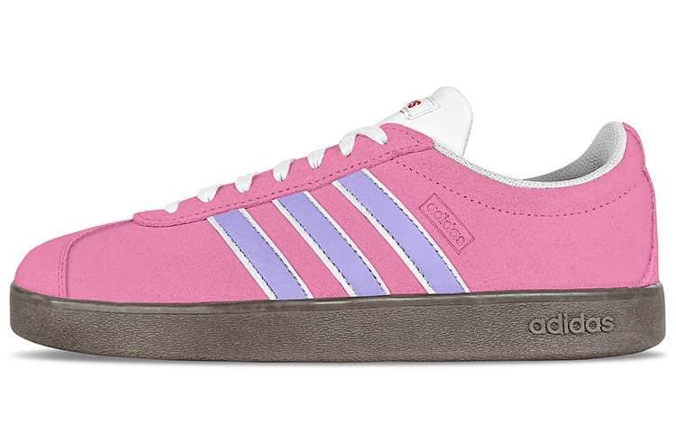 Buy [Custom Shoes] adidas neo VL Court 'Barbie Pink and Black' - Novelship