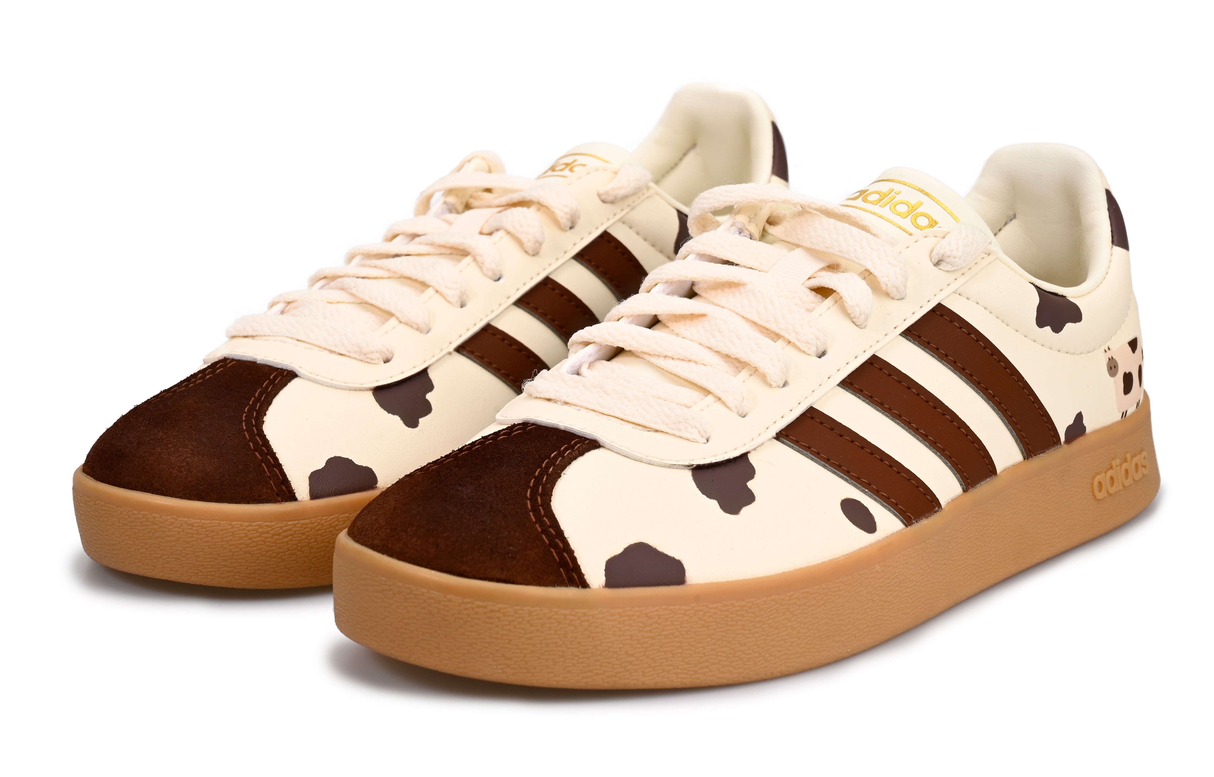 [Custom Shoes] adidas Neo VL Court 'Western Ranch Milky Brown' 圖 4