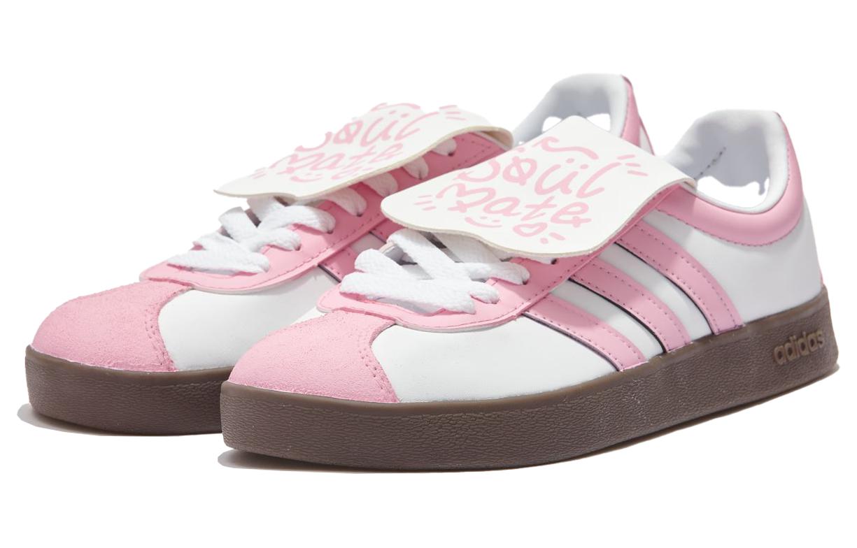 Shop [Kasot Custom] adidas Neo VL Court 'Putih Merah Jambu Barbie' ID6015(Team6-花季少女)