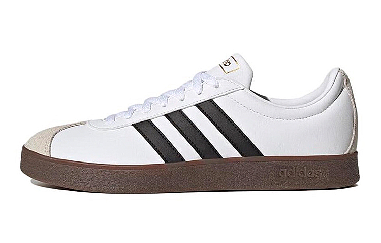 [Custom Shoes] adidas Neo VL Court 'White Pink Brown - French Pearl Lace' 圖 7