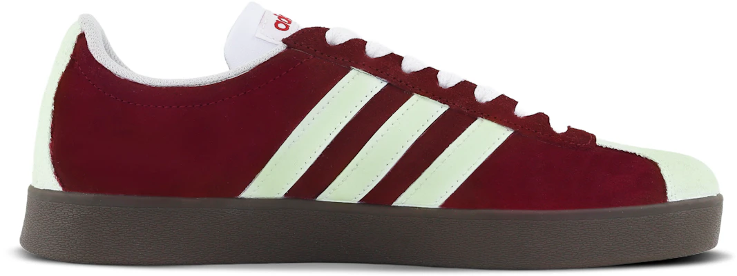 【訂製球鞋】 adidas neo Vl Court 智慧果 微醺酒紅 美式 復古 優雅 時尚潮流 低筒 板鞋 男女同款 酒紅 Lookbook 【訂製球鞋】 adidas neo Vl Court 智慧果 微醺酒紅 美式 復古 優雅 時尚潮流 低筒 板鞋 男女同款 酒紅