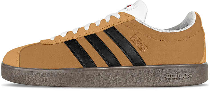 custom-shoes-adidas-neo-vl-court-yellow-brown