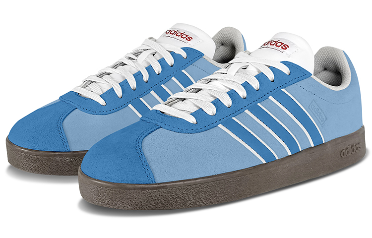 [Custom Shoes] adidas Neo VL Court Lifestyle 'Blue Island Letter' 圖 4