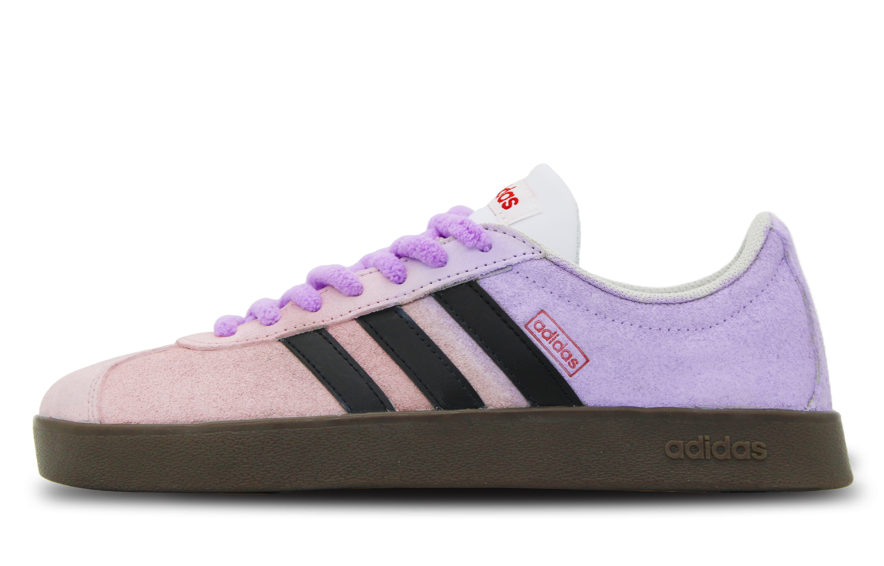 [Custom Shoes] adidas Neo VL Court Lifestyle 'Cyber Ballet Pink Purple' 圖 2