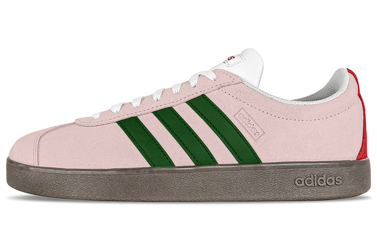 [Custom Shoes] adidas Neo VL Court Lifestyle 'Iced Peach Ballet Pink-Green'