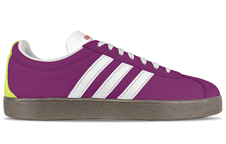 [Custom Shoes] adidas Neo VL Court Lifestyle 'Purple Raspberry' 圖 3