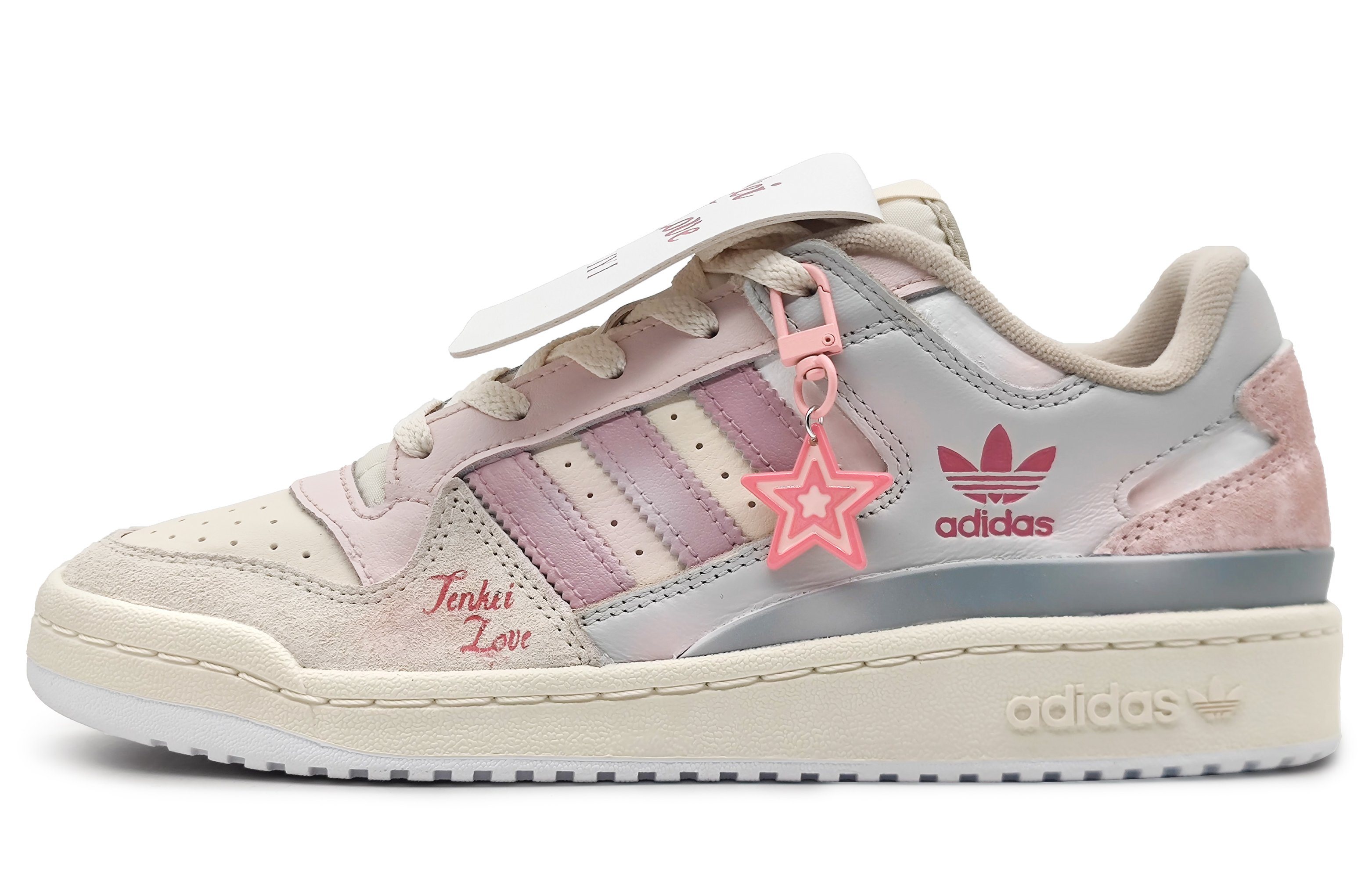 [Custom Shoes] adidas Originals 'Pink Tianji Love' 圖 2