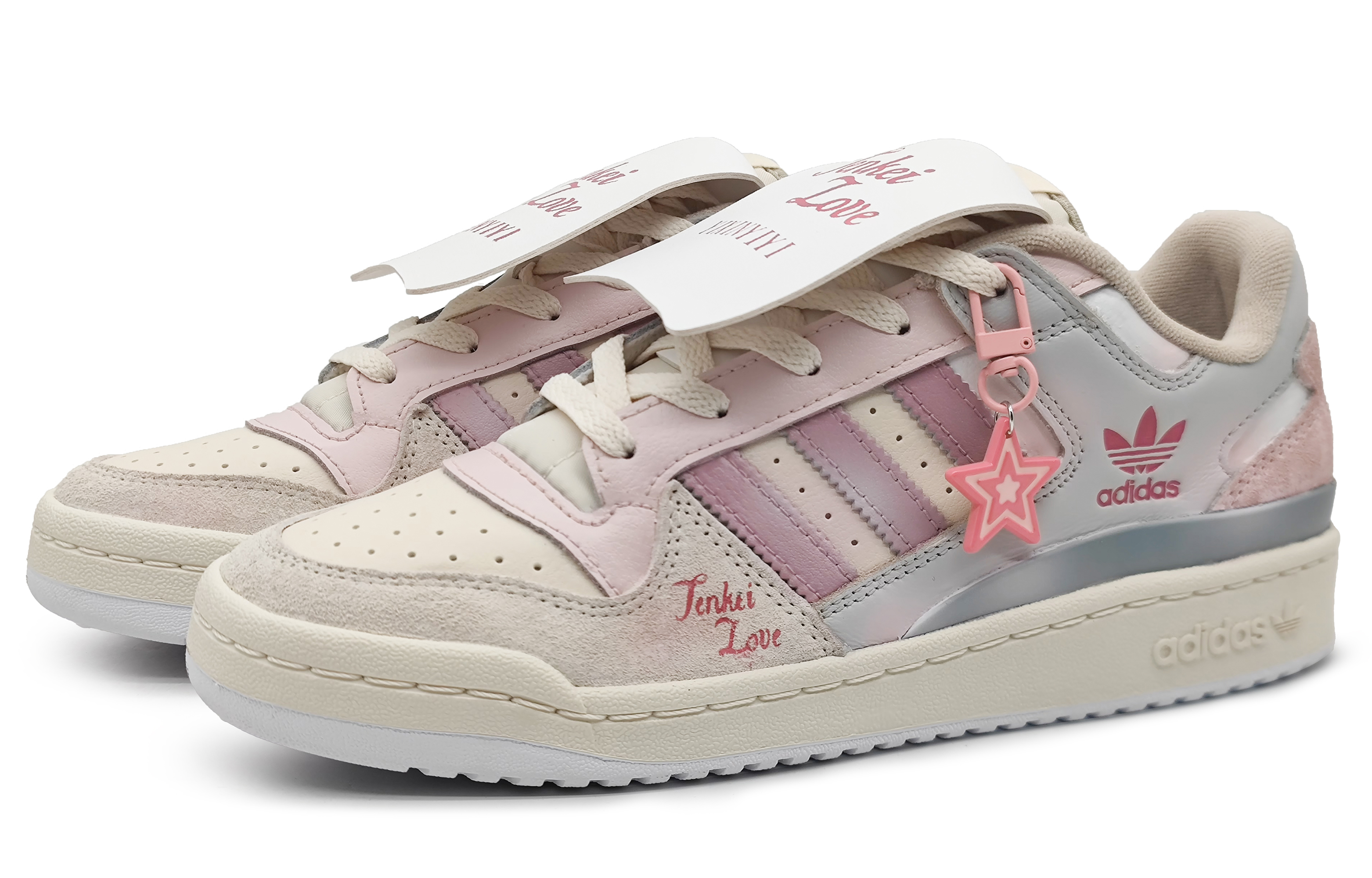 [Custom Shoes] adidas Originals 'Pink Tianji Zhilian' 圖 4