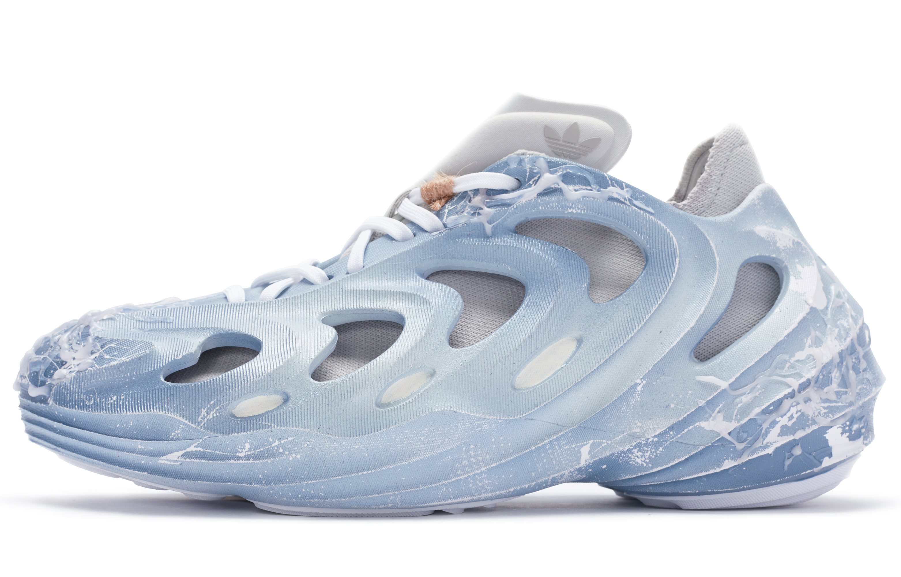 [Custom Shoes] adidas Originals AdiFOM Q 'Grey Blue Alien Egg'