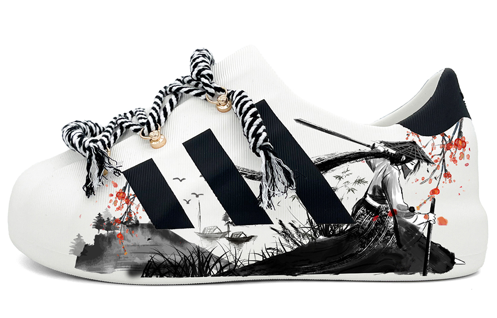 [Custom Shoes] adidas Originals AdiFOM Superstar 'Ink Jianghu Reunion' 圖 2