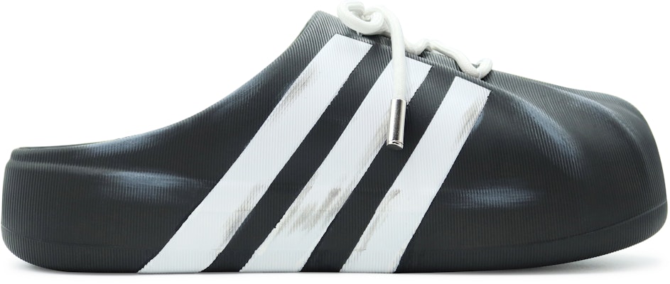 【訂製球鞋】adidas originals AdiFOM Superstar 以星製造 音樂止痛劑 英式搖滾 浪漫龐克 灰色系高筒拖鞋 男女同款 黑白灰 Lookbook 【訂製球鞋】adidas originals AdiFOM Superstar 以星製造 音樂止痛劑 英式搖滾 浪漫龐克 灰色系高筒拖鞋 男女同款 黑白灰