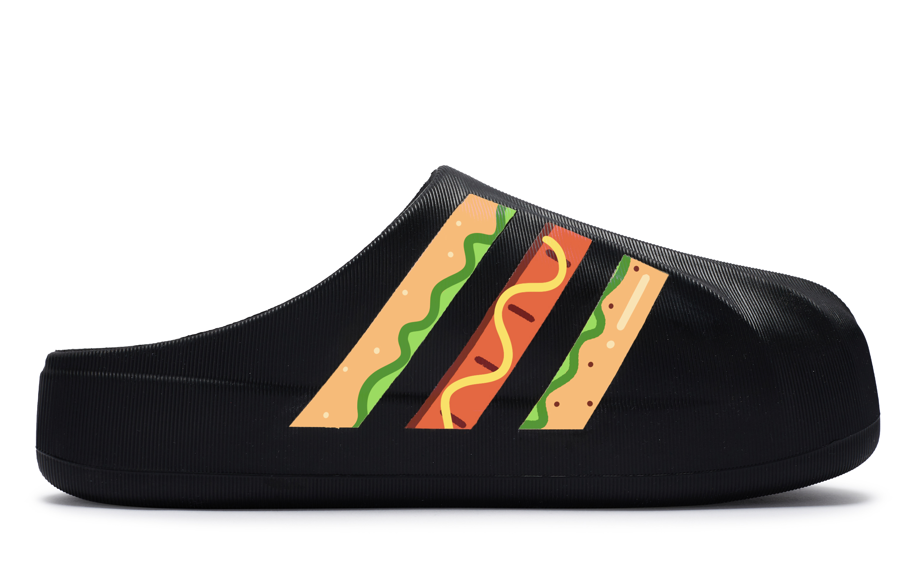 Lookbook [客製化鞋款] adidas Originals AdiFOM Superstar「熱狗卡通」 IG8277(Team80-男女同款热狗)