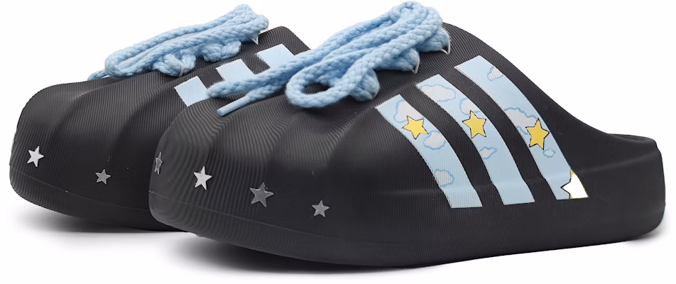 【客製化球鞋】adidas originals AdiFOM Superstar 壹心生產 白雲悠悠 星星版本 特別改裝 特殊禮盒 EVA 包頭拖鞋 男女款 藍白 Shop 【客製化球鞋】adidas originals AdiFOM Superstar 壹心生產 白雲悠悠 星星版本 特別改裝 特殊禮盒 EVA 包頭拖鞋 男女款 藍白