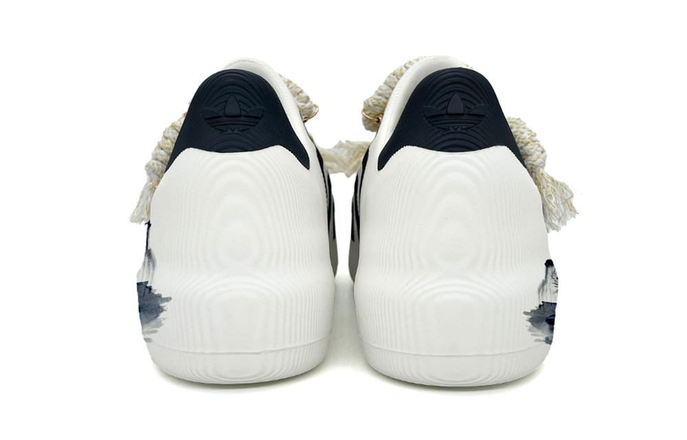 Shop [Sepatu Kustom] adidas Originals AdiFOM Superstar 'Pemandangan Tinta' HQ8750(Team2-水墨山水)