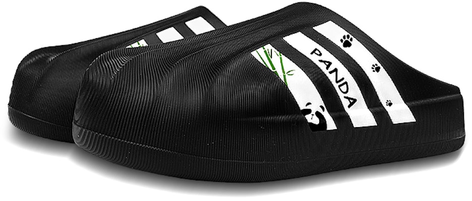 【訂製球鞋】 adidas originals AdiFOM Superstar 三葉草貝 禮盒 新中式國風 熊貓 一路生花包頭拖鞋 男女同款 黑白 Shop 【訂製球鞋】 adidas originals AdiFOM Superstar 三葉草貝 禮盒 新中式國風 熊貓 一路生花包頭拖鞋 男女同款 黑白