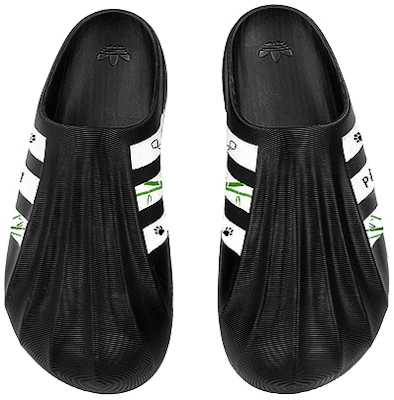 【訂製球鞋】 adidas originals AdiFOM Superstar 三葉草貝 禮盒 新中式國風 熊貓 一路生花包頭拖鞋 男女同款 黑白 Purchase 【訂製球鞋】 adidas originals AdiFOM Superstar 三葉草貝 禮盒 新中式國風 熊貓 一路生花包頭拖鞋 男女同款 黑白