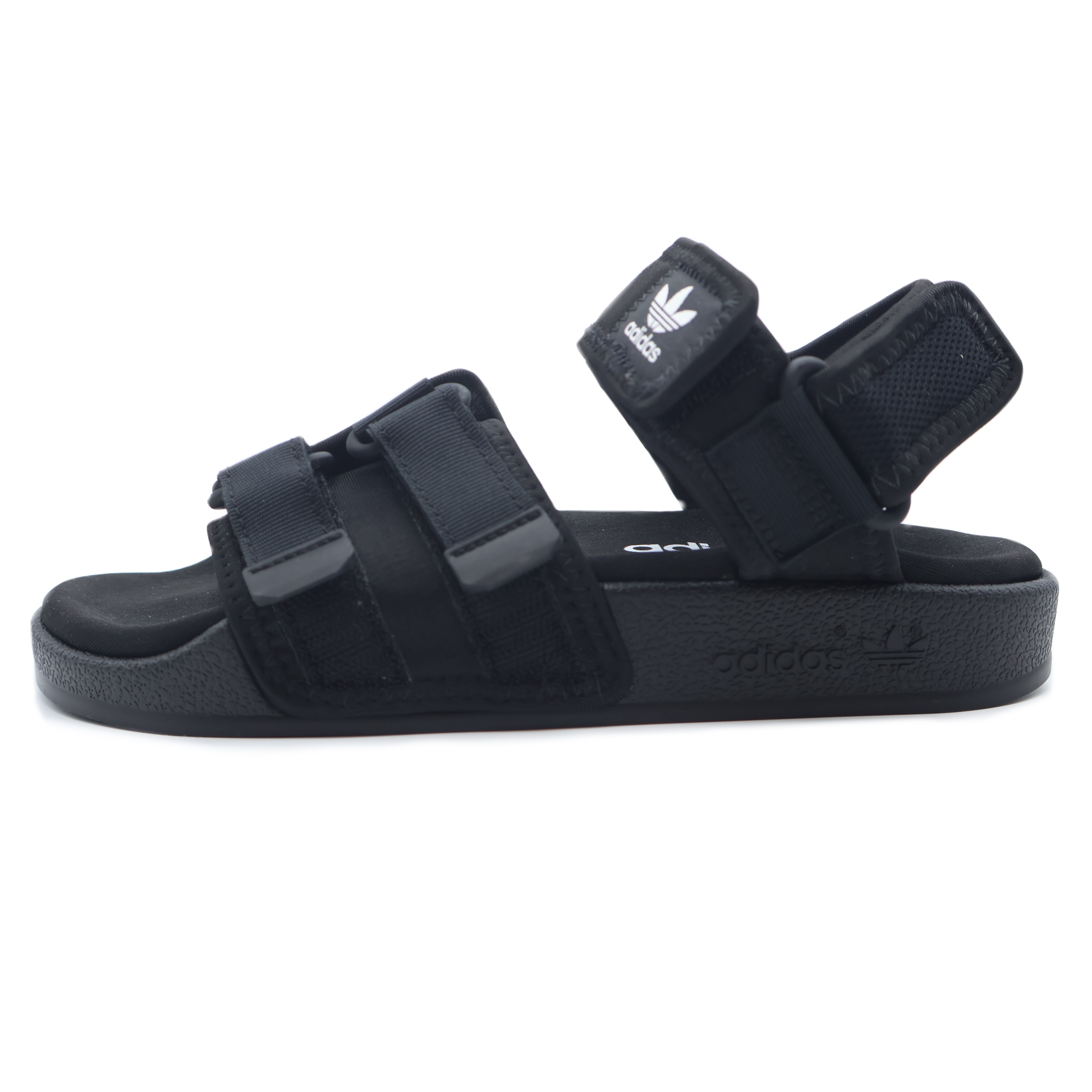 Order 定制款阿迪达斯经典Adilette黑色多彩拼接拖鞋 GZ8409（Team155-HPJLX）