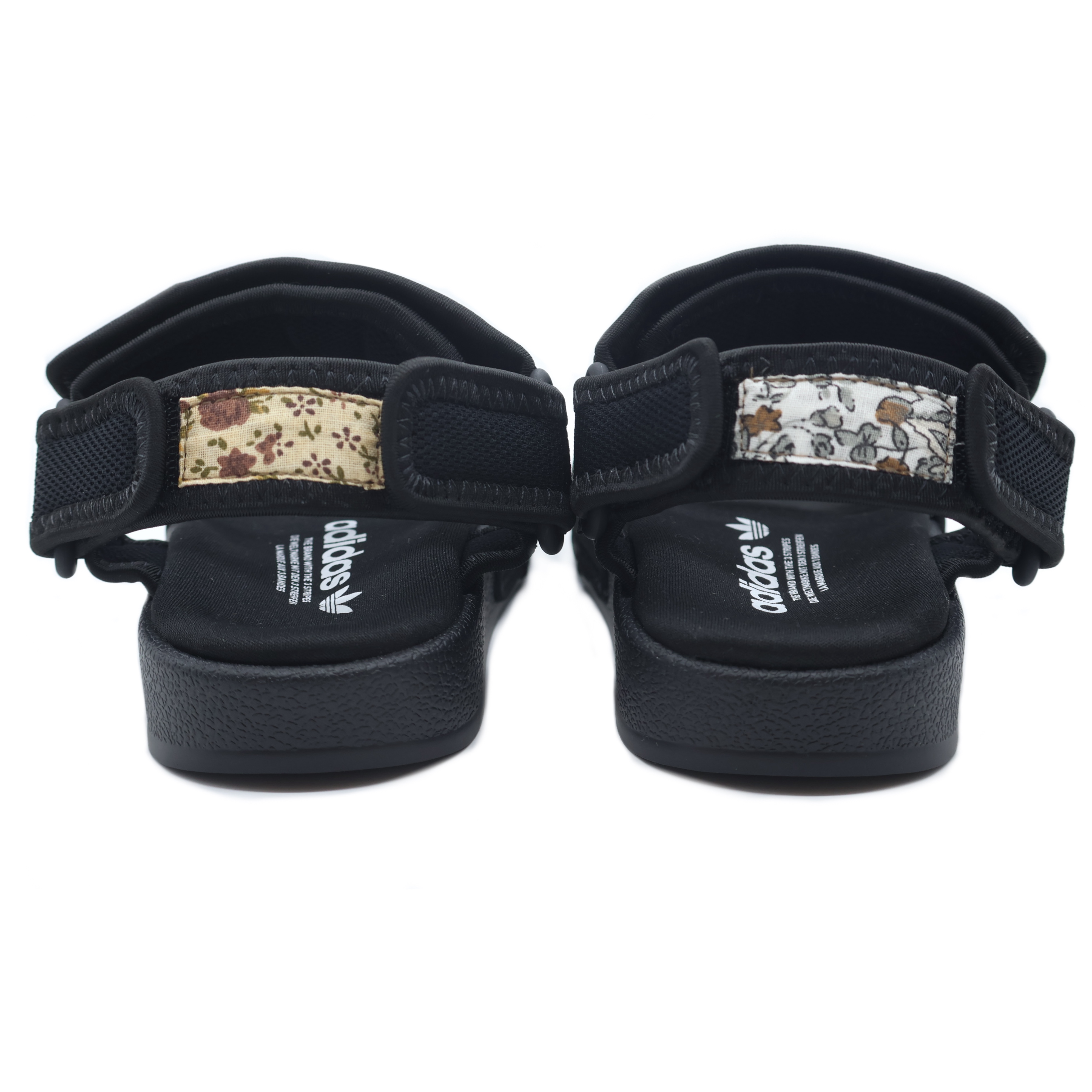 Details for 定制款阿迪达斯经典Adilette黑色多彩拼接拖鞋 GZ8409（Team155-HPJLX）