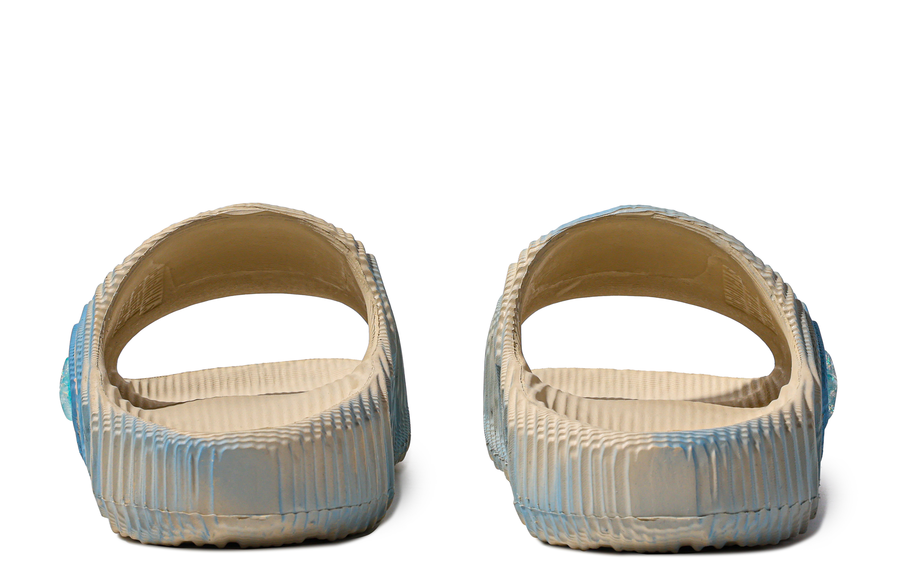 Purchase [Sepatu Kustom] adidas Originals Adilette 'Pantai Musim Panas Biru Putih' GX6950(TeamM-男女同款夏日海滩-BOX)