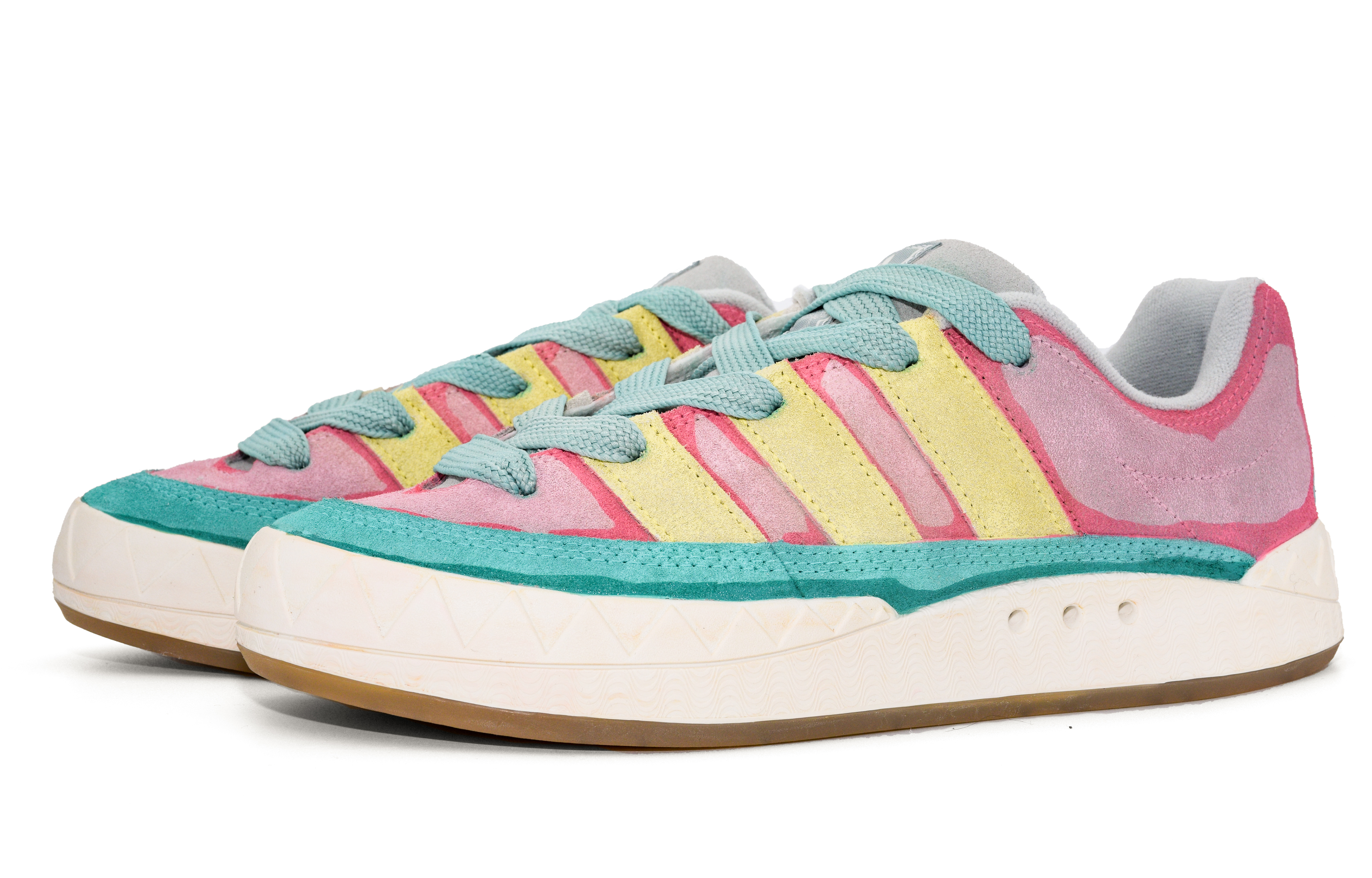 [Custom Shoes] adidas Originals Adimatic 'Cheesecake Guava' 圖 4