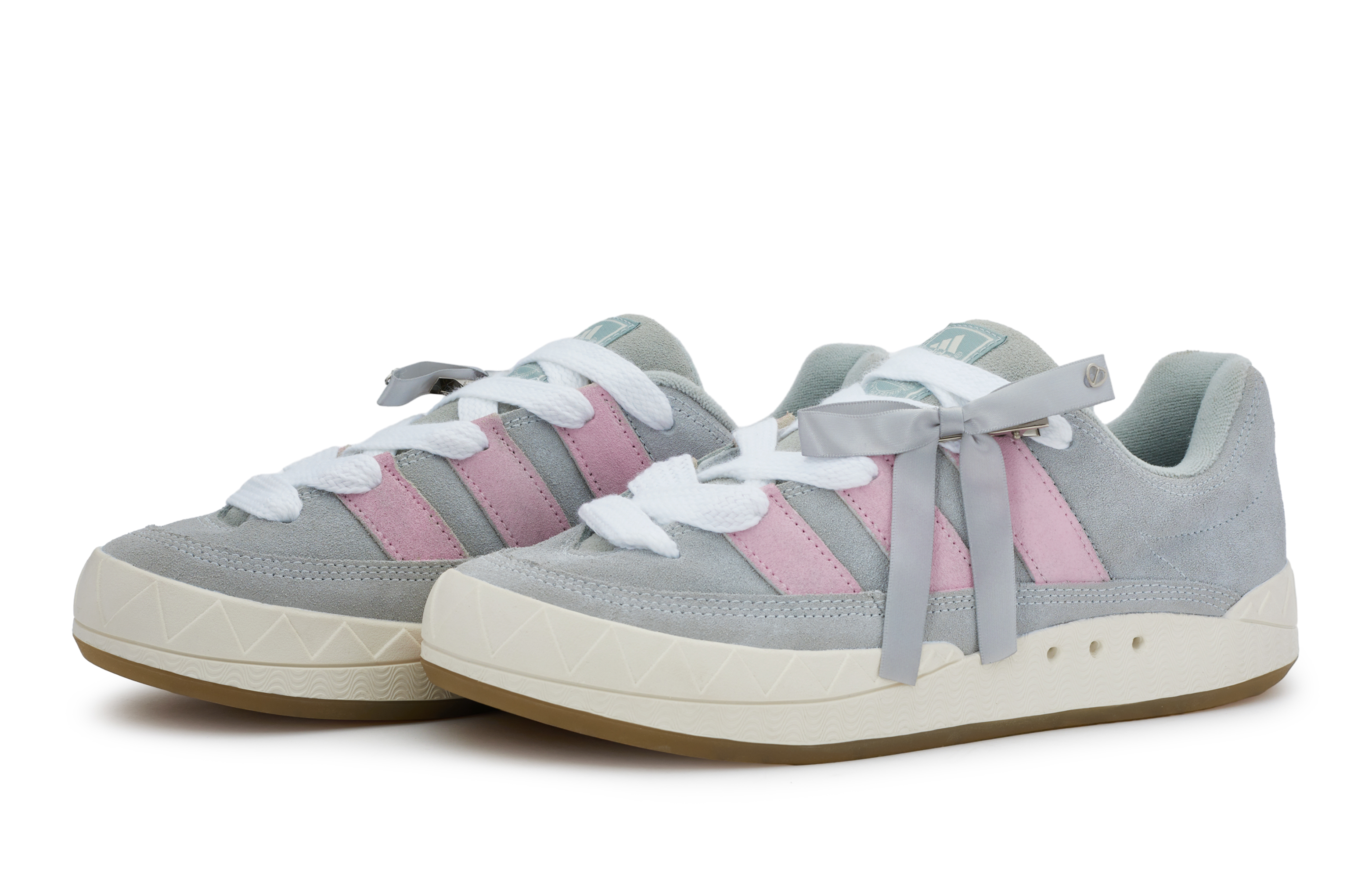 [Custom Shoes] adidas Originals Adimatic 'Galaxy Grey-Pink' 圖 4