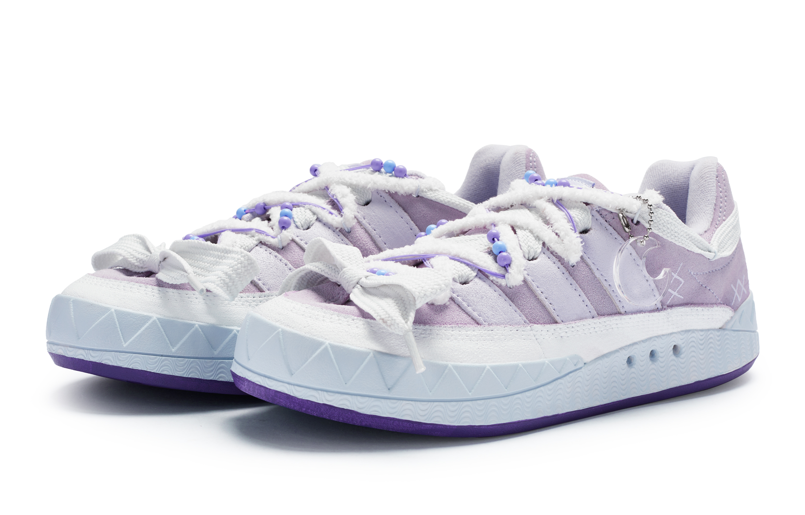 [Custom Shoes] adidas Originals Adimatic 'Lilac White Y2K' 圖 3