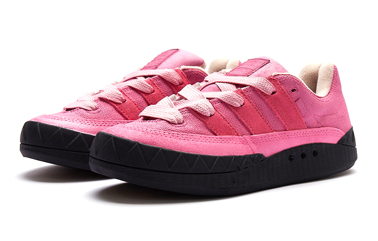 Lookbook [定制鞋款] 阿迪达斯 三叶草 Adimatic '甜酷芭比' HQ6909(Team15-粉色沸点)