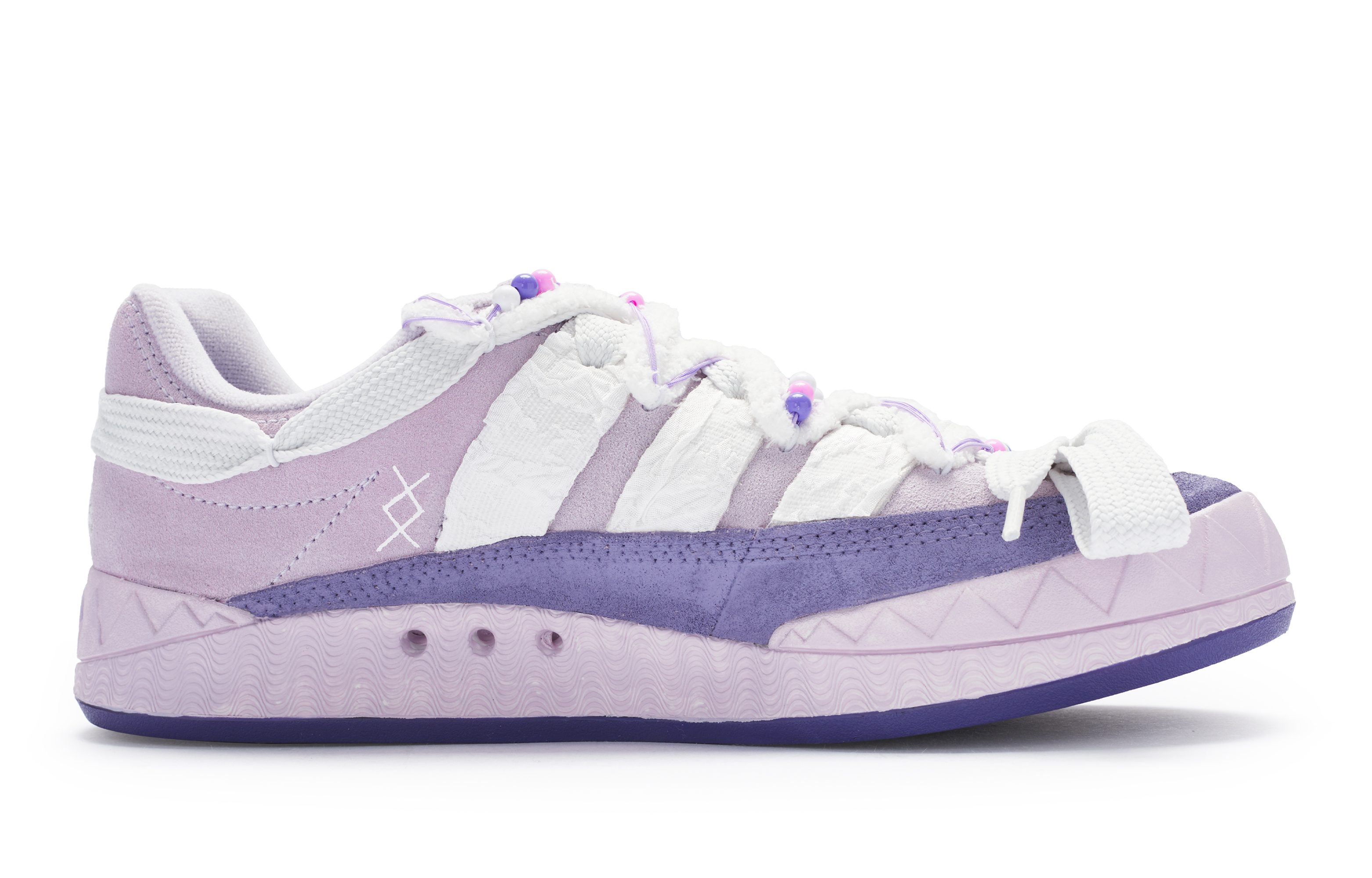 [Custom Shoes] adidas Originals Adimatic 'White Purple Y2K' 圖 2